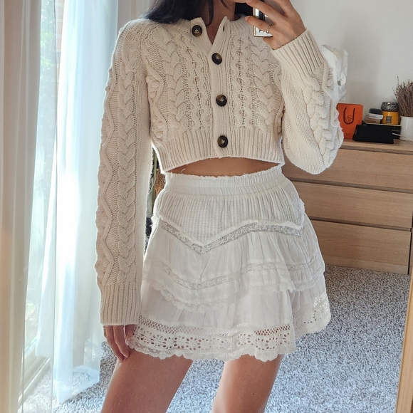 Loulou studio cropped cardigan - Picture 13 of 13